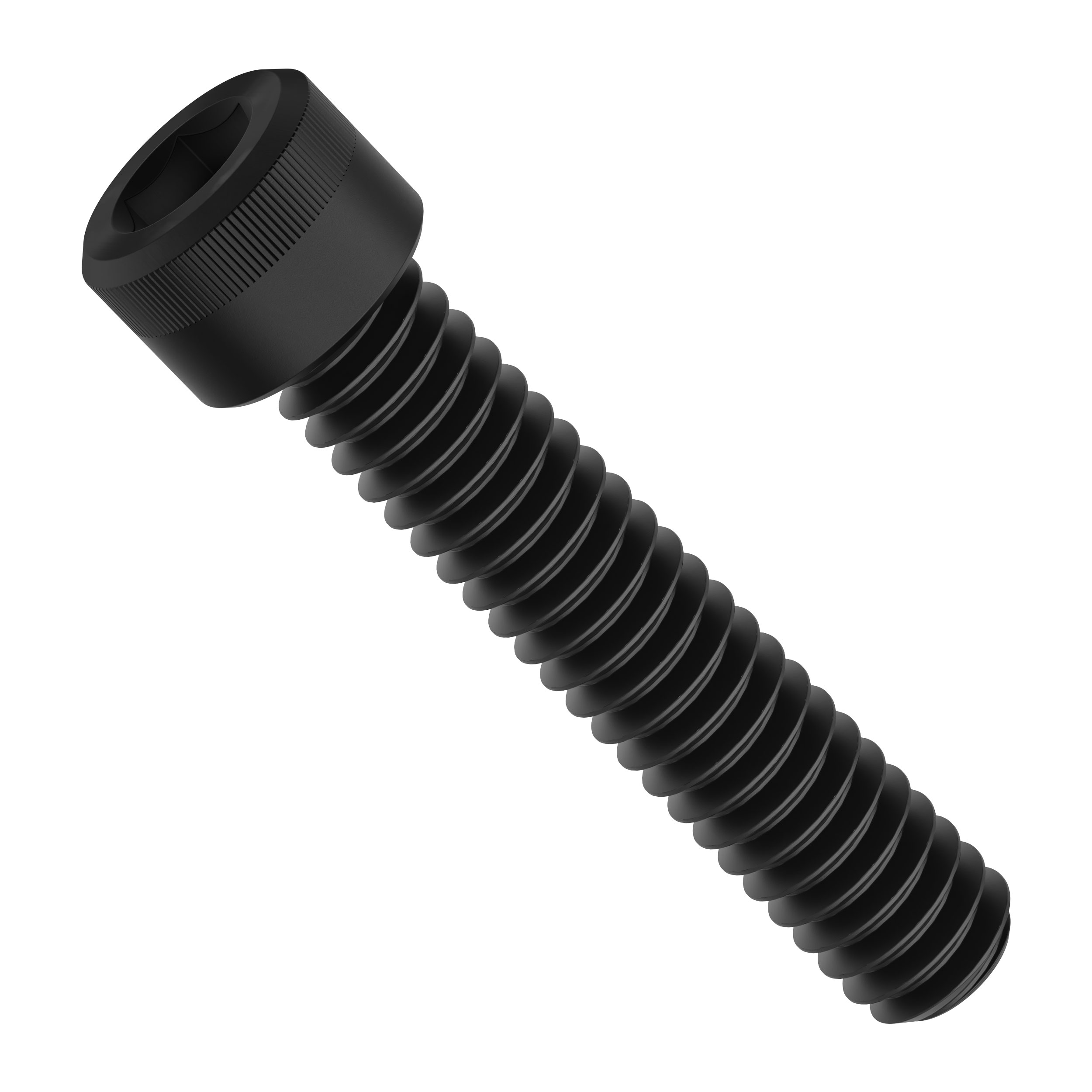 Picture of Brighton Best 011906 9/16"-12X7 1/2",(Pt) Socket Head Cap Screws Coarse Alloy Thermal Black Oxide